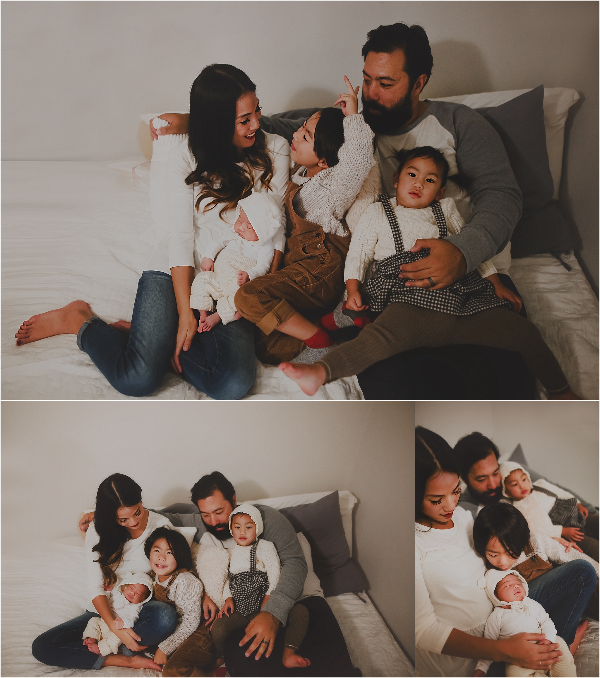 Orange County lifestyle newborn photographer